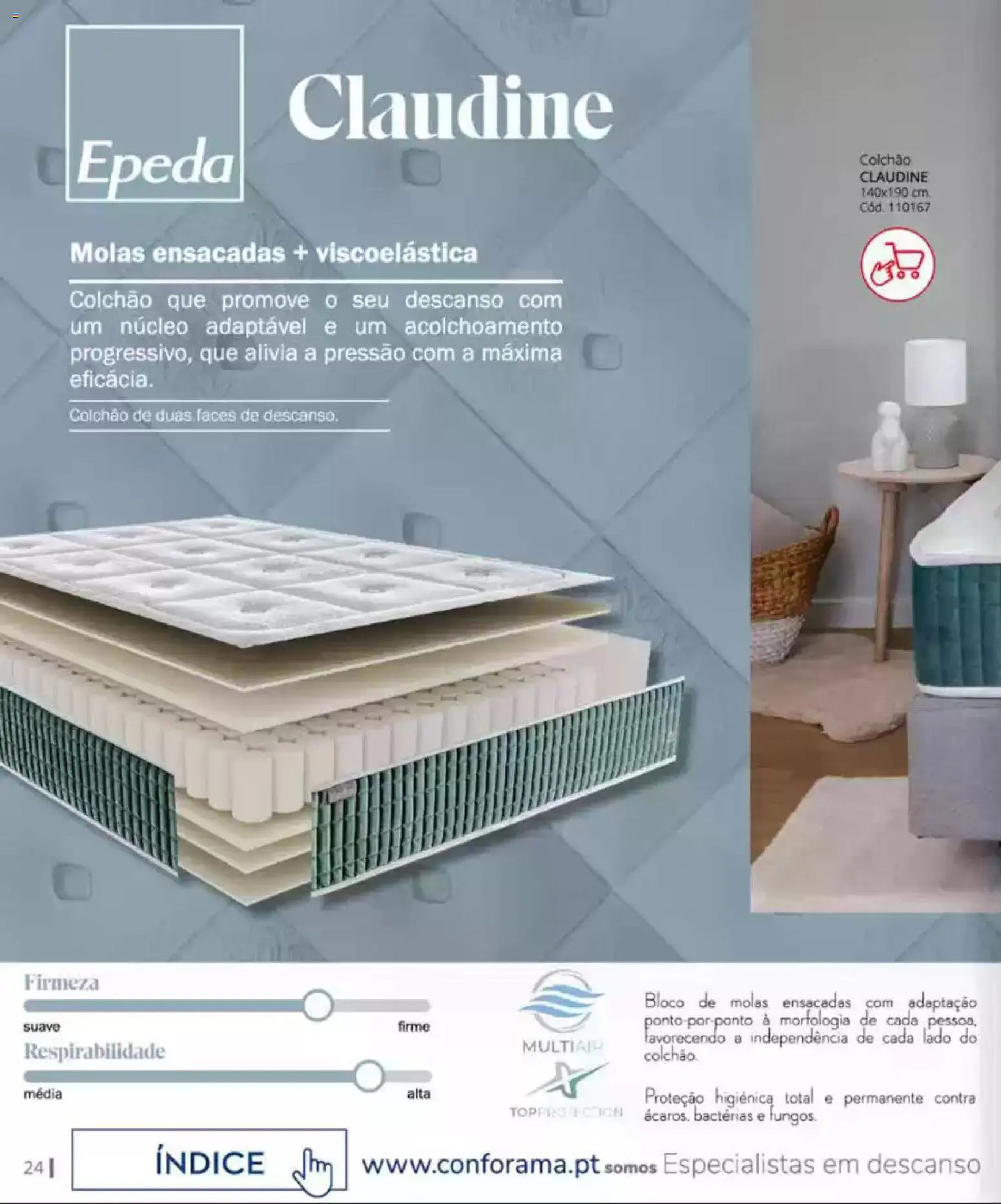 Conforama Camitis │ válido de 05.02.2026 | Página: 24 | Produtos: Colchão