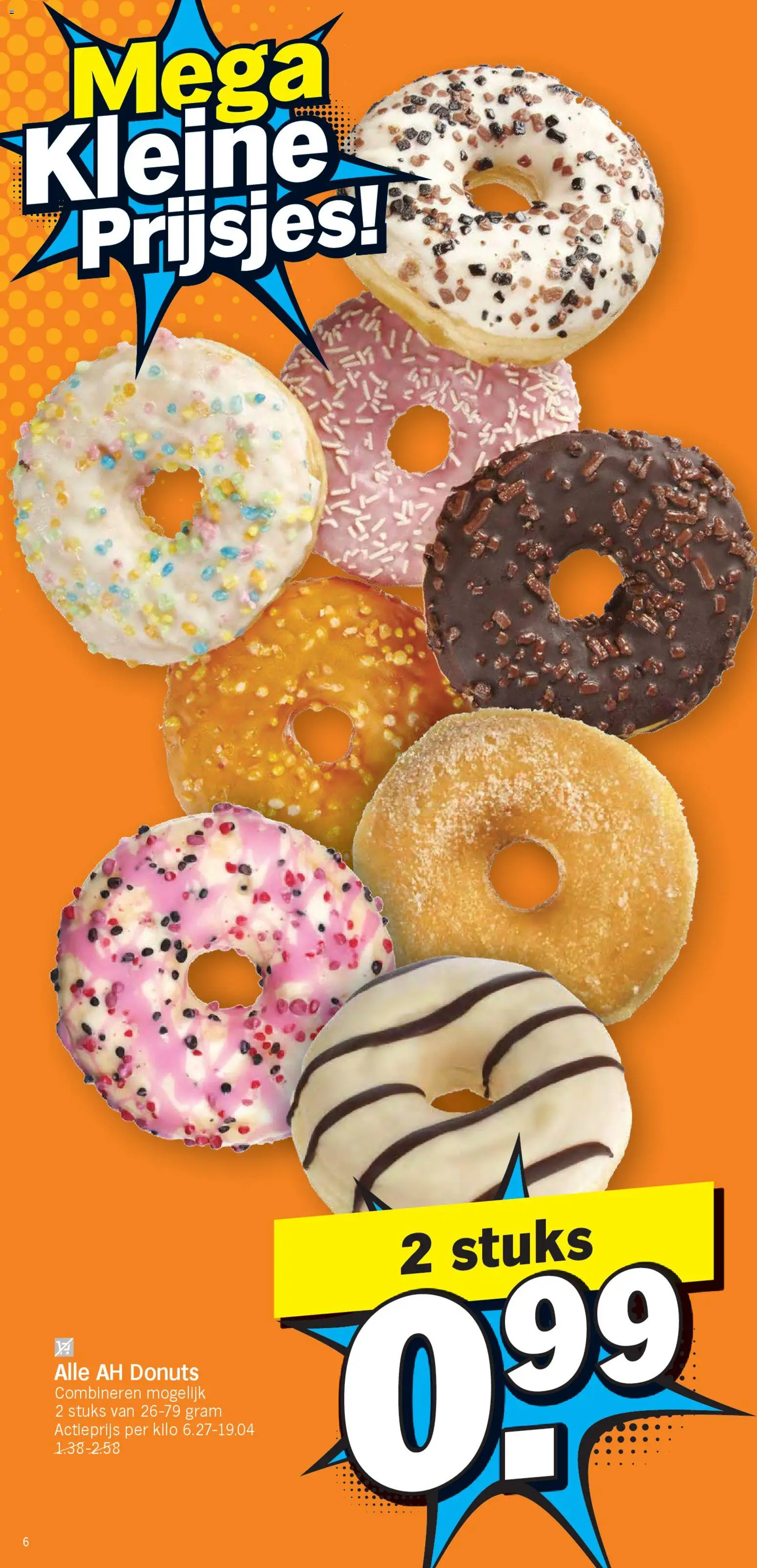 {H1} | Pagina: 6 | Producten: Donuts