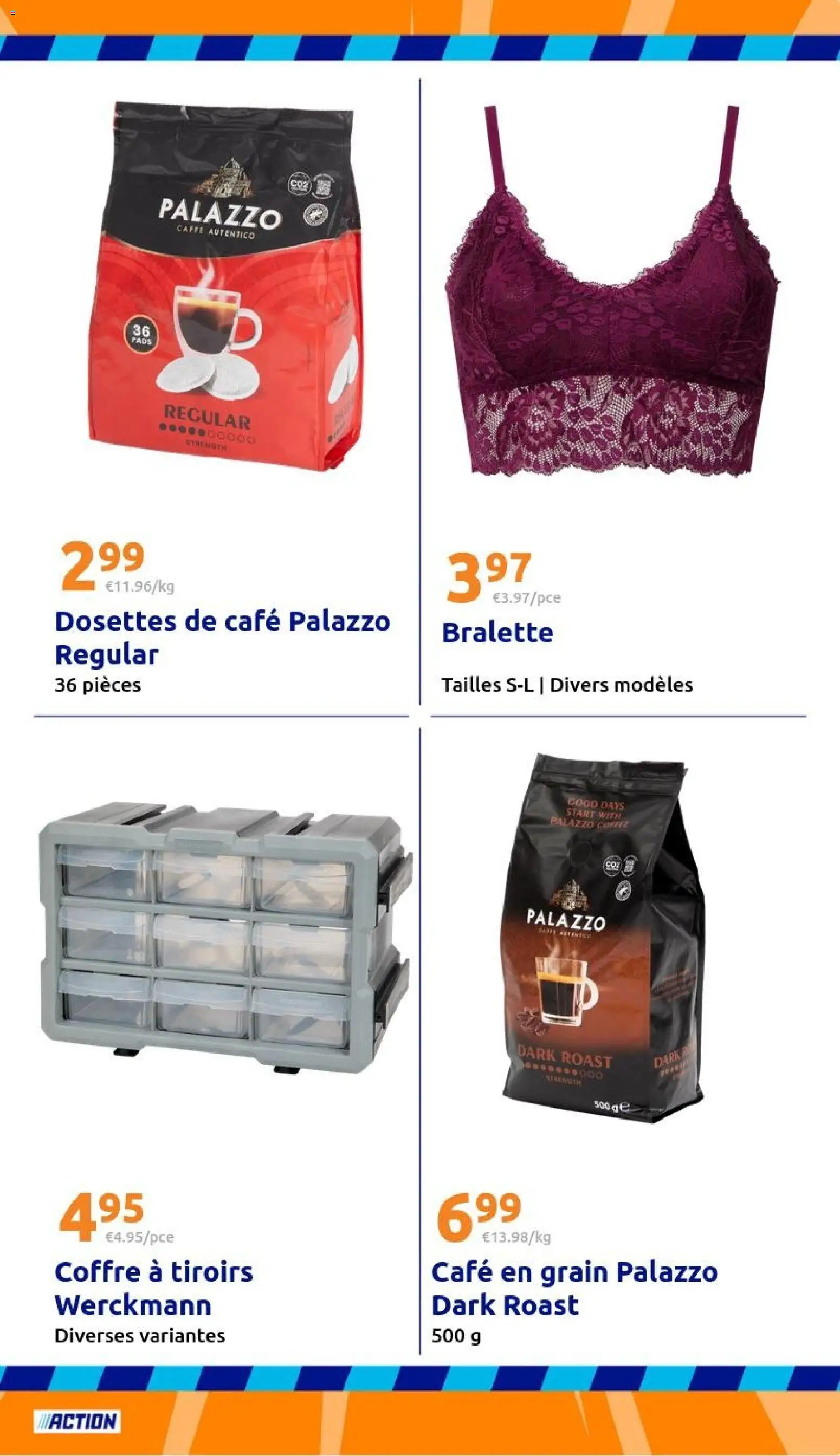 {H1} | Page: 25 | Produits: Café en grain, Tiroirs, Café