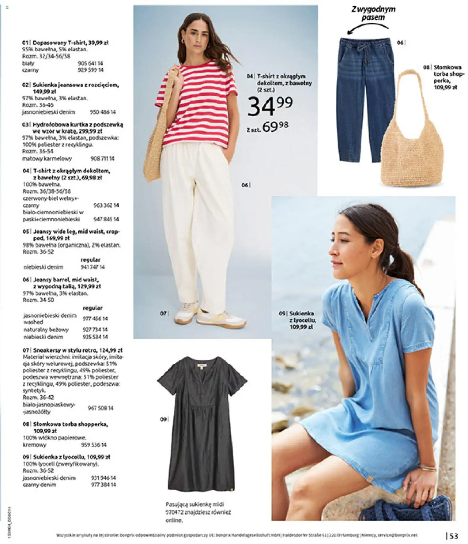 BonPrix Katalog od 30.03.2026 | Strona: 55 | Produkty: Kurtka, Sukienka, Torba