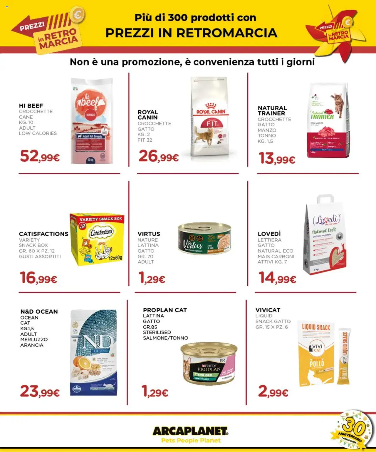 Volantino Arcaplanet del 20.10.2025 | Pagina: 39 | Prodotti: Pollo, Merluzzo, Tonno, Arancia