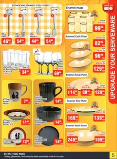 KIT KAT Cash & Carry specials catalogue – valid from 12.02.2026 | Page: 5 | Products: Glasses, Wine, Soup, Enamel