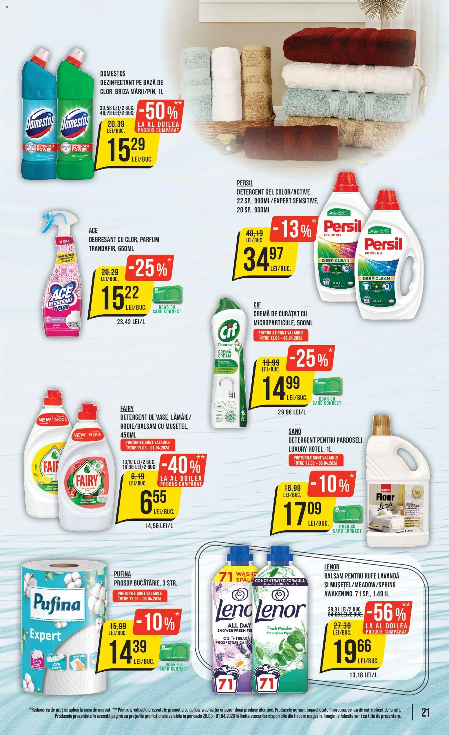 Noul catalog Mega Image – valabil de la 26.03.2026 | Pagină: 21 | Produse: Parfum, Balsam, Cremă, Yorgan