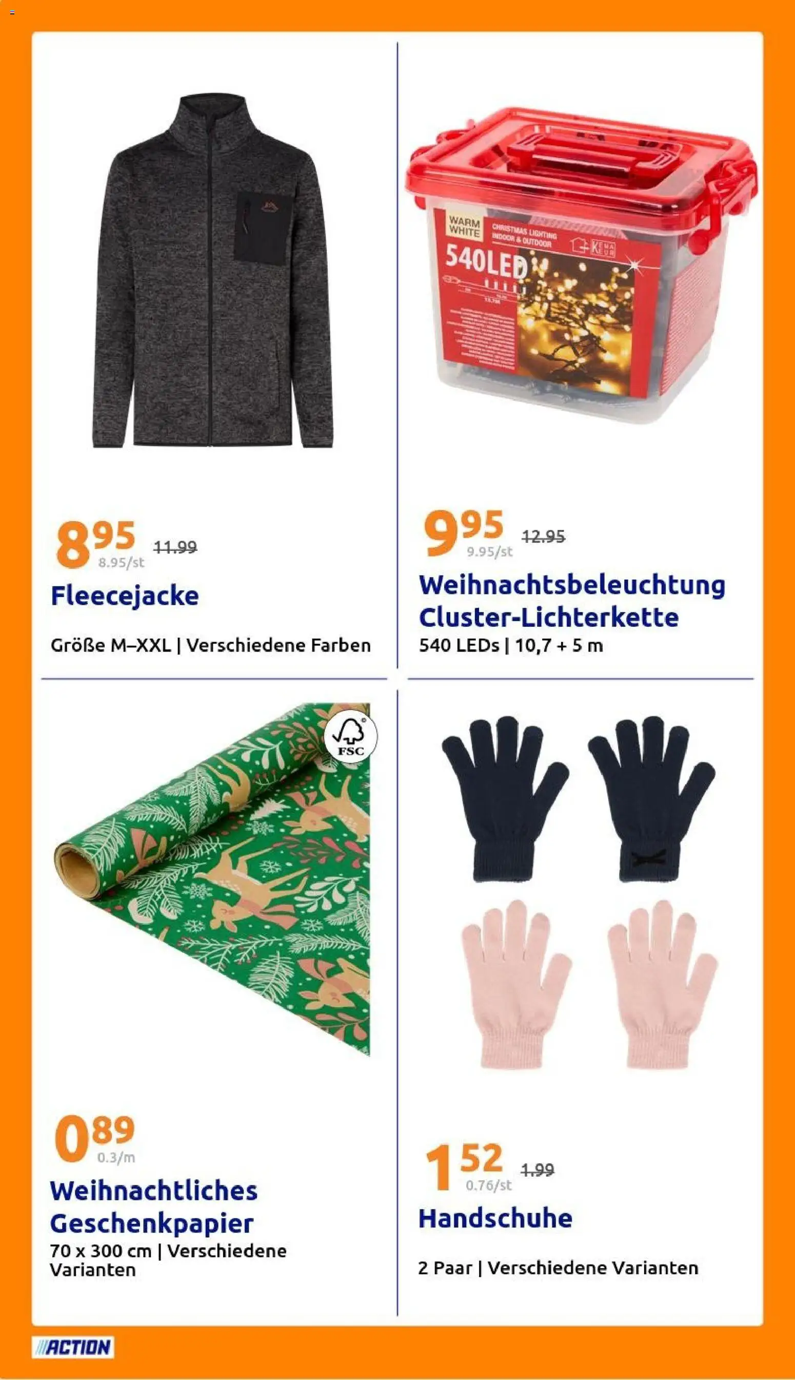 Action Flugblatt gültig ab 17.12.2025 | Seite: 20 | Produkte: Handschuhe