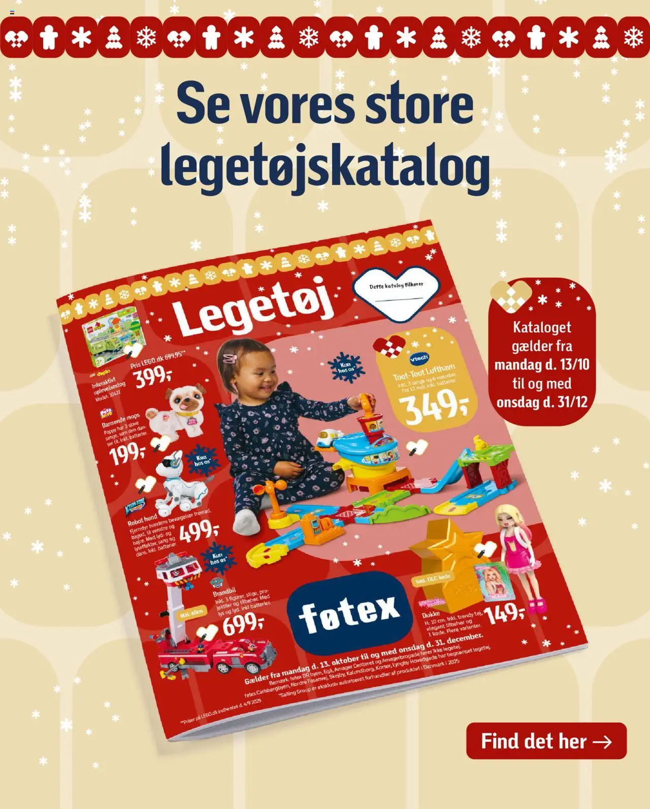 Føtex tilbudsavis – gyldig fra 10.10.2025 | Side: 22 | Produkter: Robot, Lyd, Søm