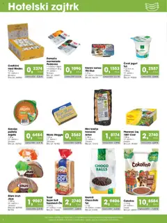 Novi Tuš katalog ponudbe – veljaven od 07.09.2025 | Stran: 4 | Izdelki: Toast, Kos, Jogurt, Kruh
