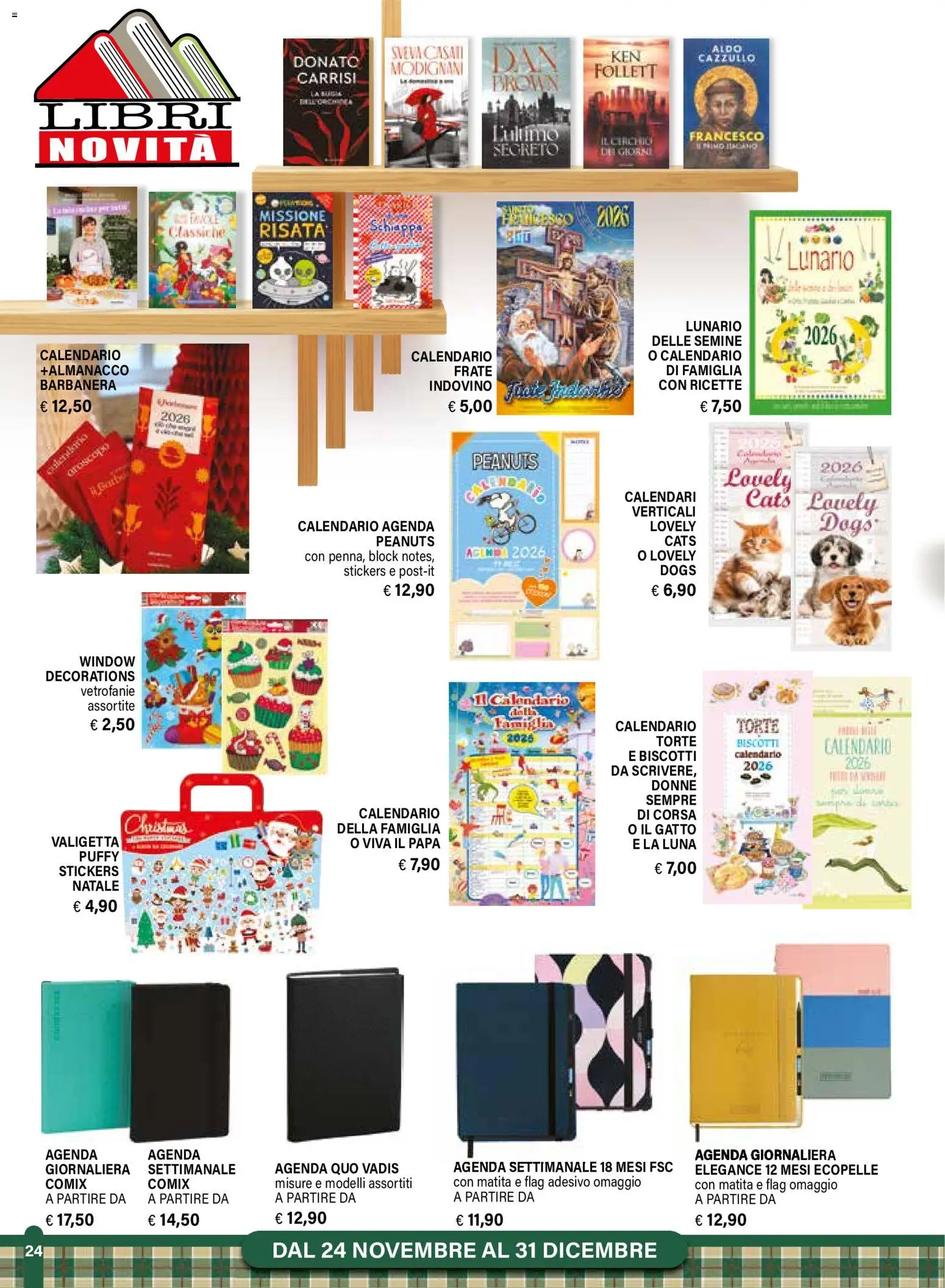 Volantino Il Gigante del 24.11.2025 | Pagina: 24 | Prodotti: Biscotti, Valigetta