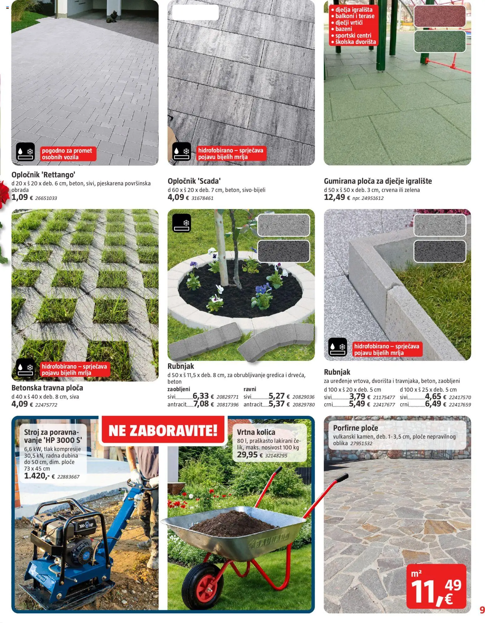 Bauhaus katalog | vrijedi od 18.03.2026 | Stranica: 9 | Proizvodi: Kolica