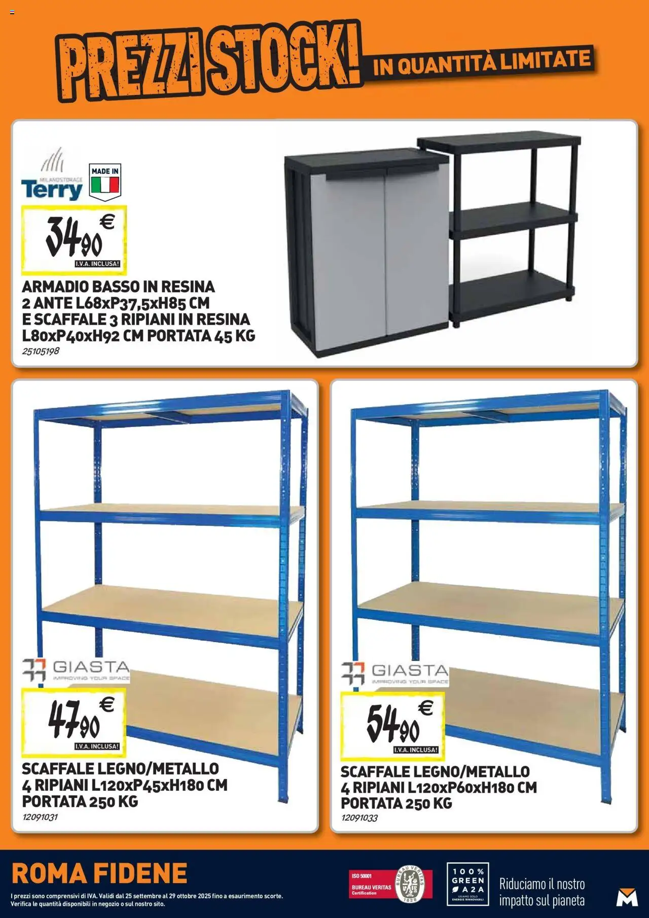 Volantino TECNOMAT del 24.09.2025 | Pagina: 26 | Prodotti: Scaffale, Armadio