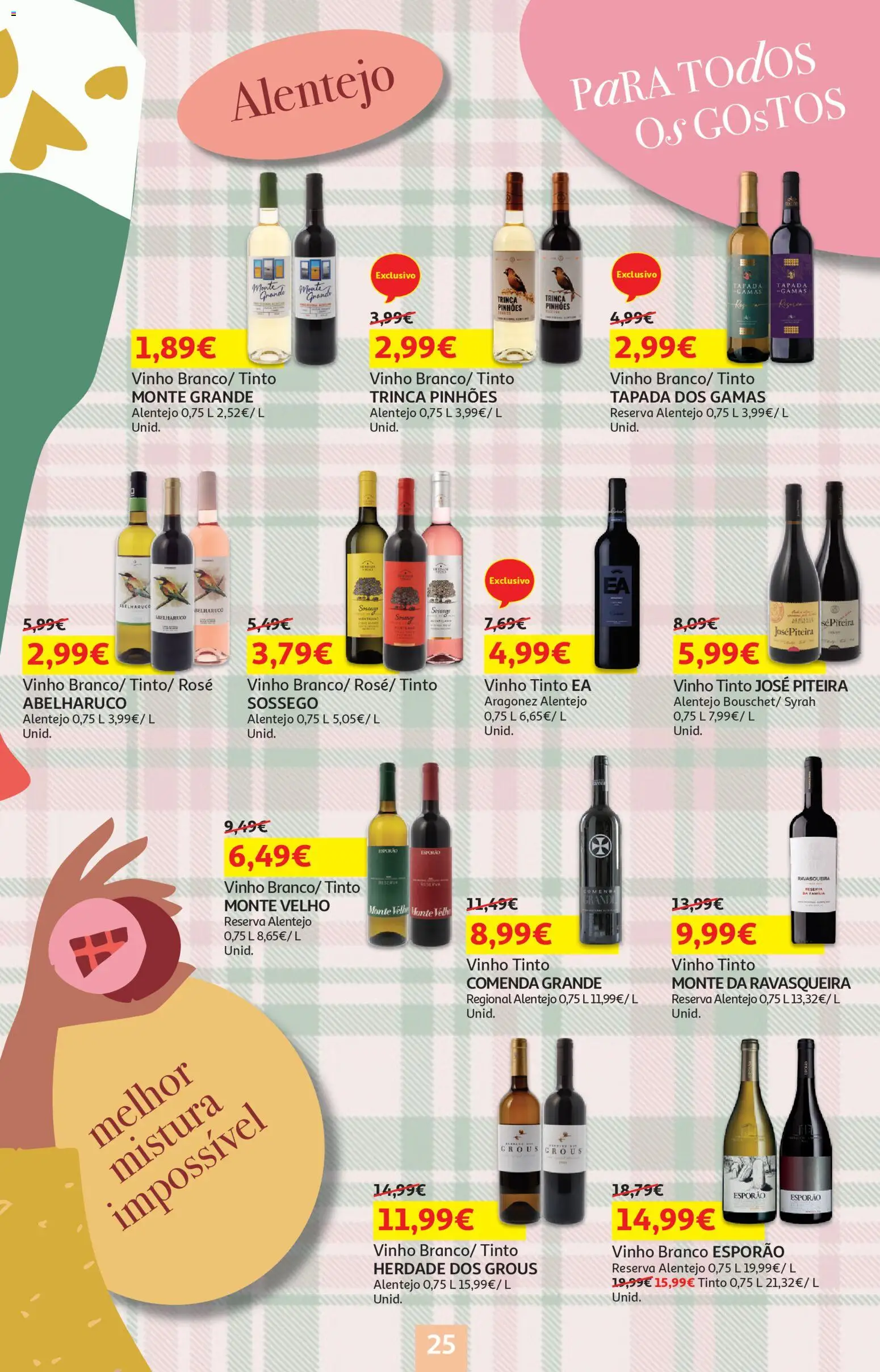 Auchan - Preços Redondos - Pet │ válido de 27.01.2026 | Página: 25 | Produtos: Vinho, Vinho tinto