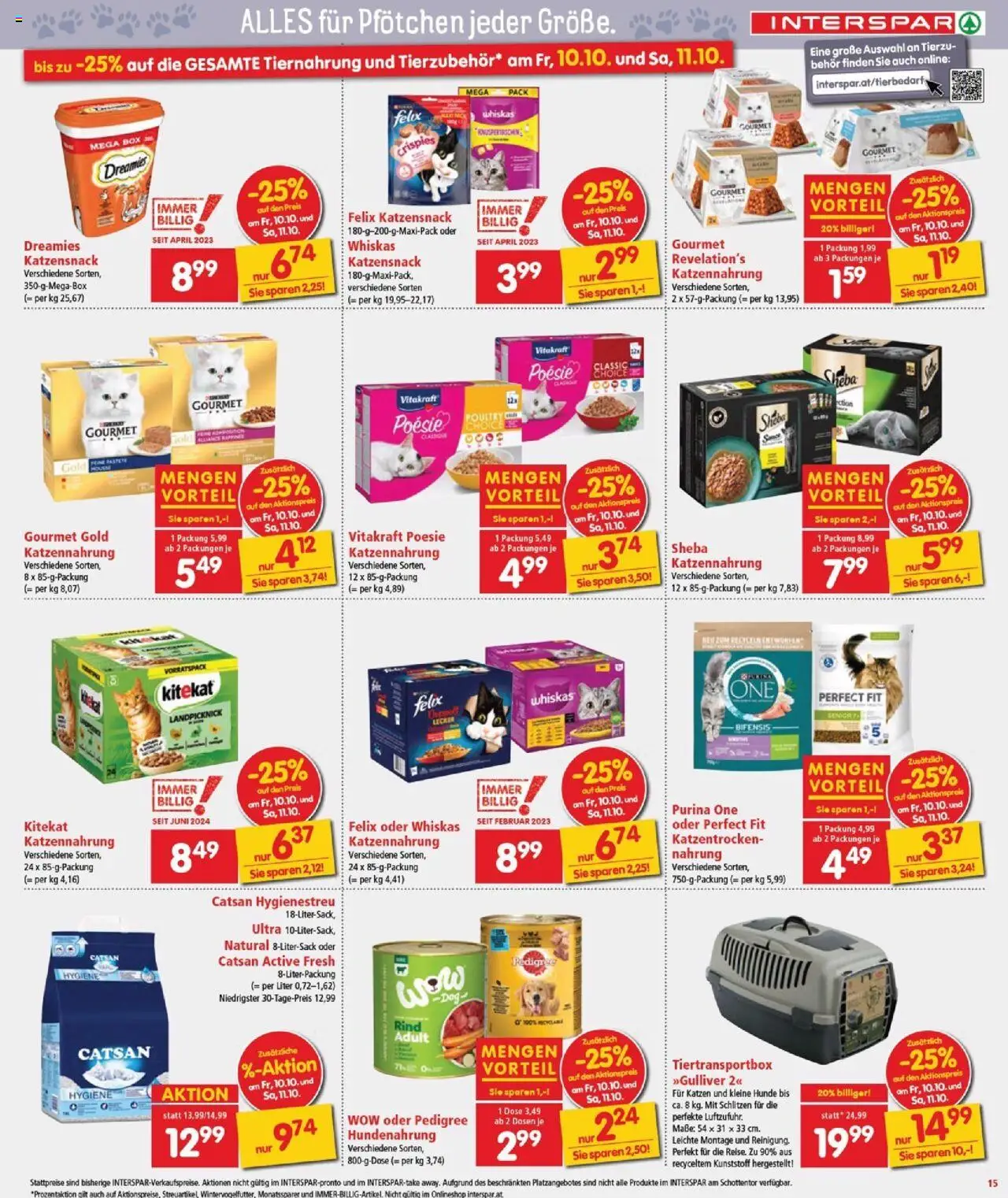 Interspar Flugblatt - Burgenland Nord gültig ab 09.10.2025 | Seite: 15 | Produkte: Box