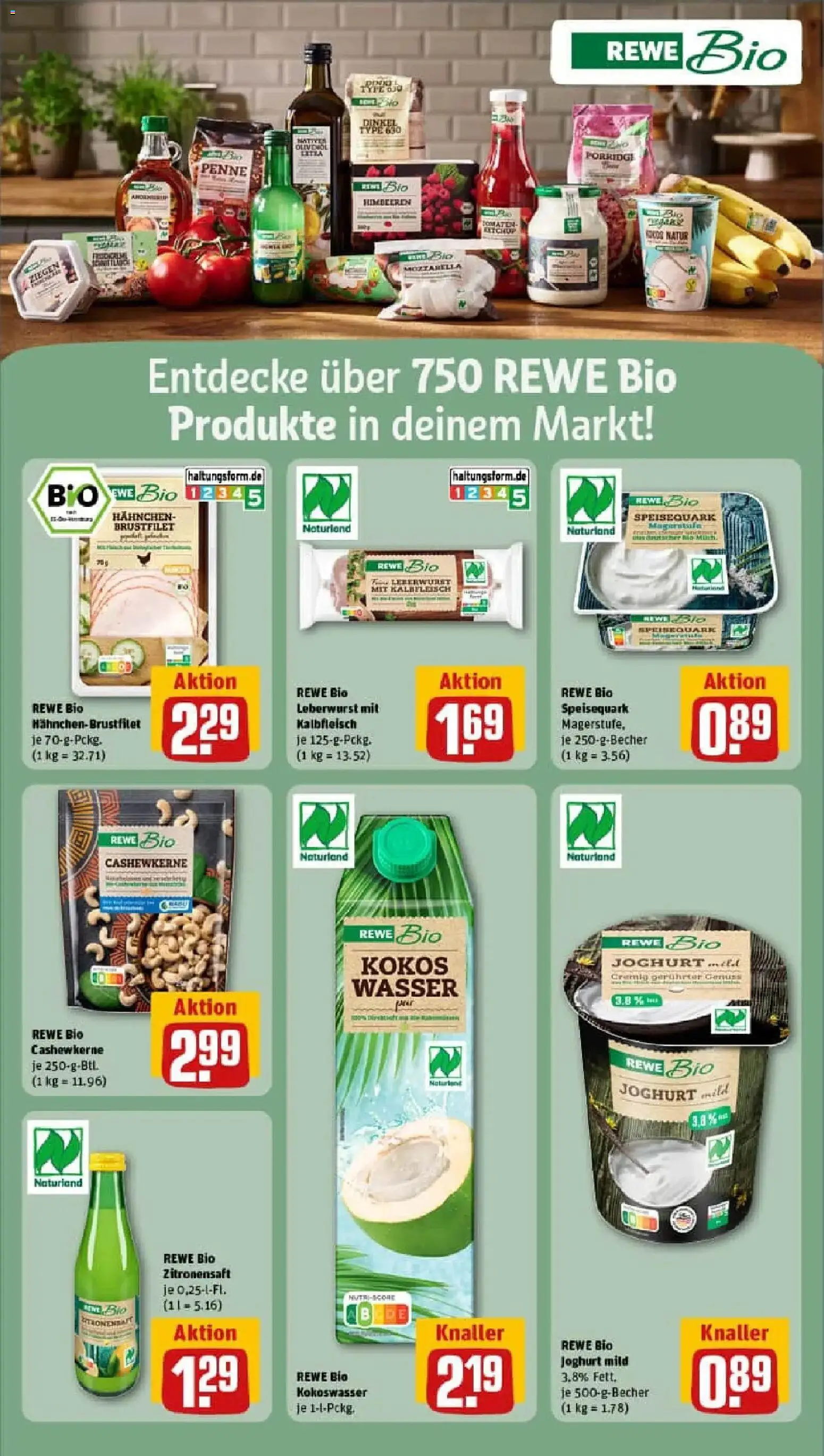 Rewe prospekt Schloss-Neuhaus	 – gültig ab 11.01.2026 | Seite: 17 | Produkte: Hahnchen, Joghurt, Mozzarella, Speisequark