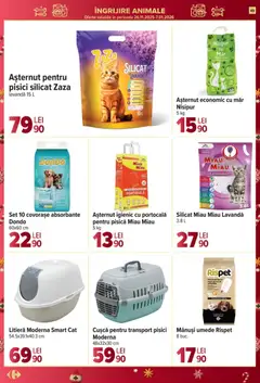 Ofertele Carrefour valabile de la 10.12.2025 | Pagină: 49 | Produse: Mănuși, Absorbante