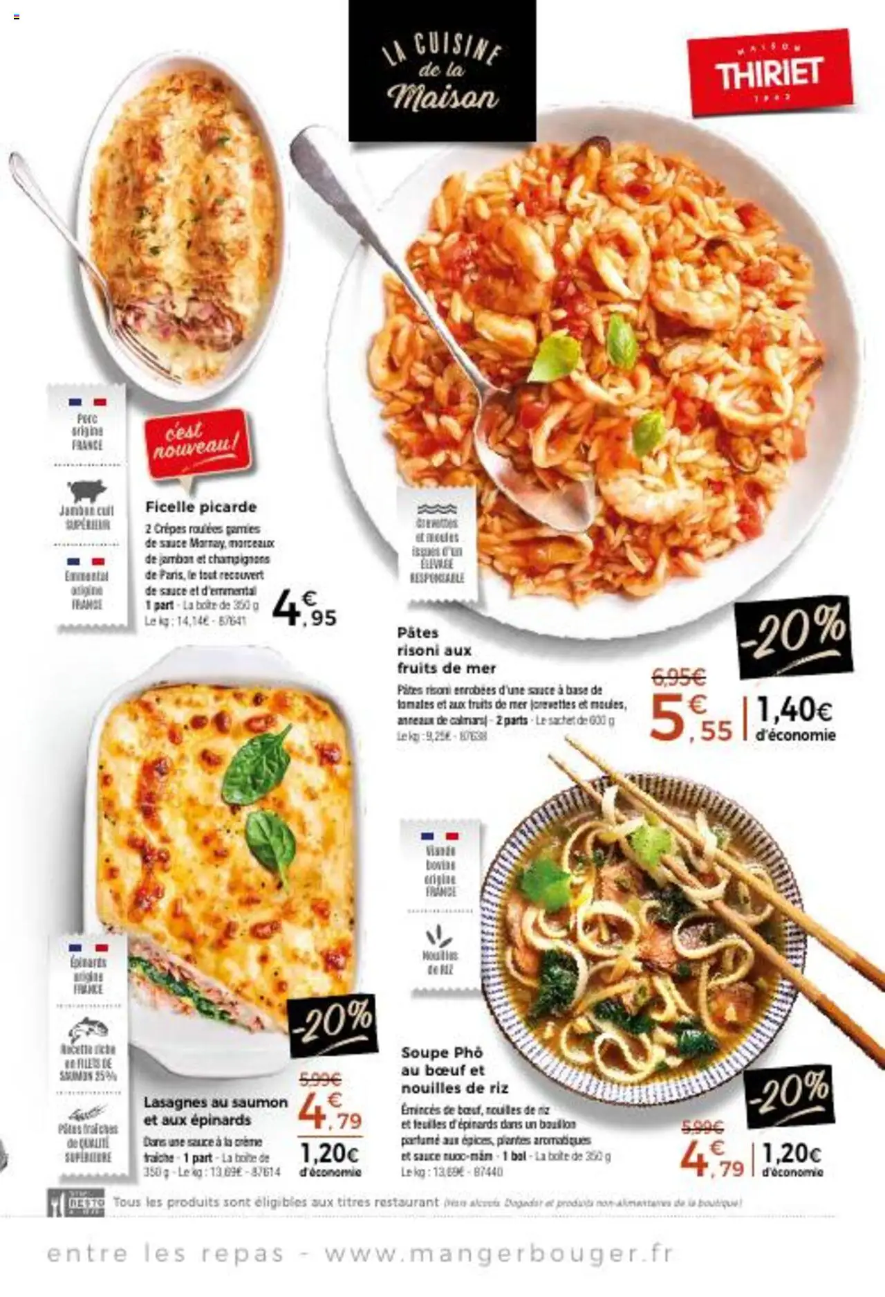  | Page: 13 | Produits: Soupe, Tomates, Nouilles, Crème