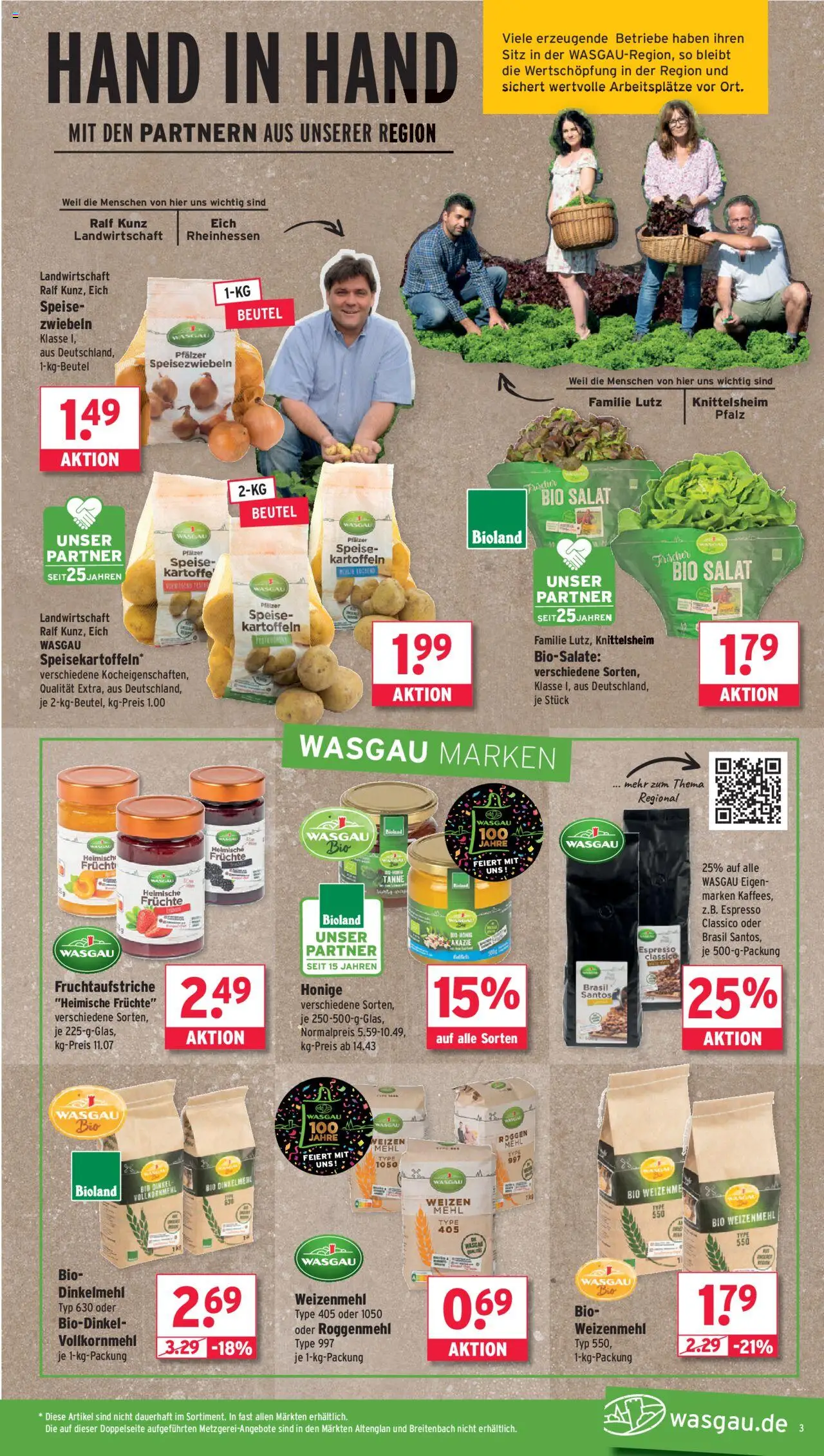 Wasgau Prospekt 	 – gültig ab 15.09.2025 | Seite: 3