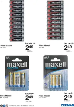 Zeeman - Prévisualisation de Zeeman catalogue Hiver valide à partir de 13.12.2025 | Page: 19