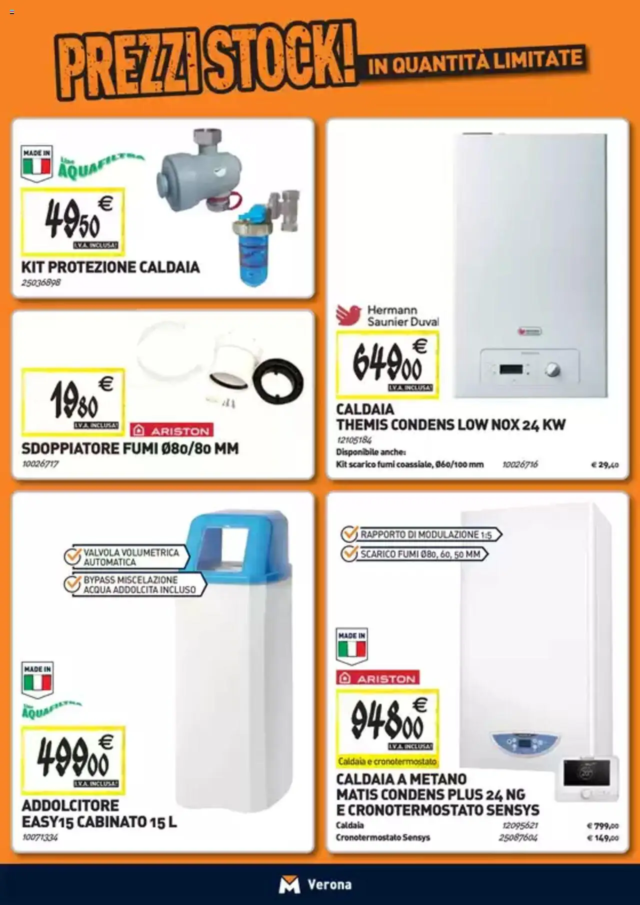Volantino TECNOMAT del 25.09.2025 | Pagina: 8 | Prodotti: Caldaia, Acqua