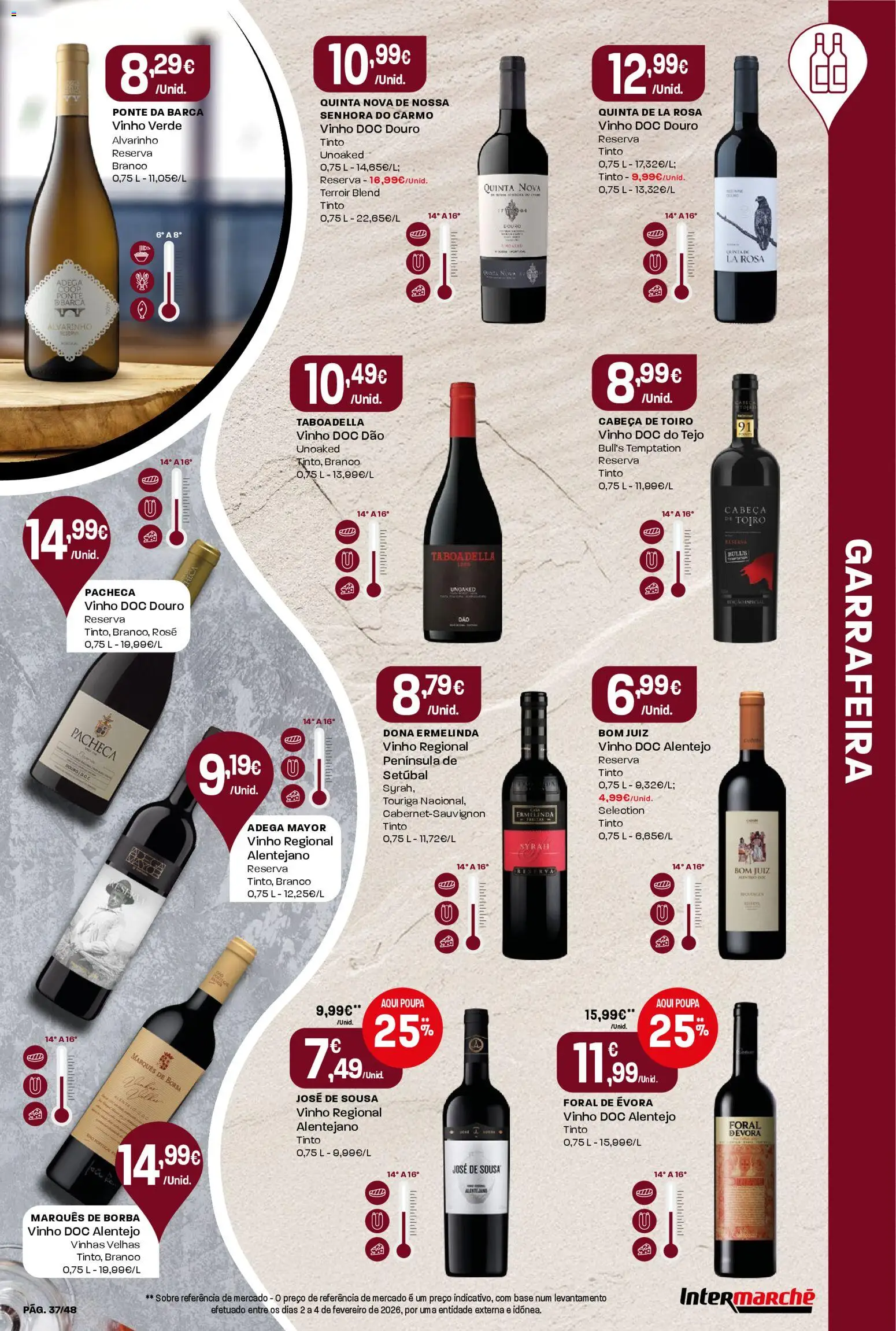 Intermarché folheto │ válido de 12.03.2026 | Página: 37 | Produtos: Base, Vinho