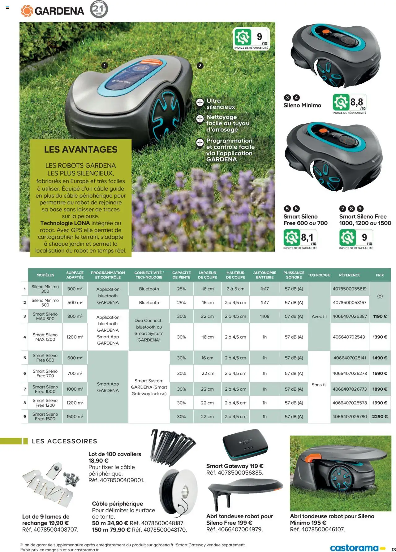  | Page: 13 | Produits: Robot, Tondeuse, Tuyau, Tuyau d’arrosage