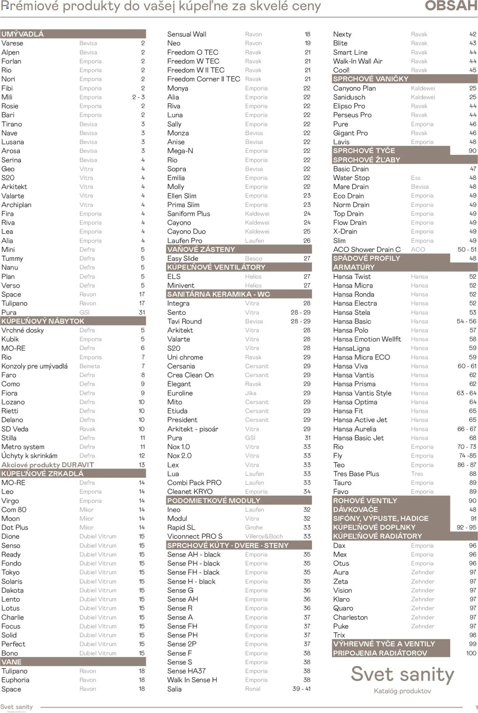 Nové Ingema akcie – leták je platný od 29.10.2025 | Strana: 3 | Produkty: Nábytok, Kupeľňový nábytok, Radiátory, Dvere