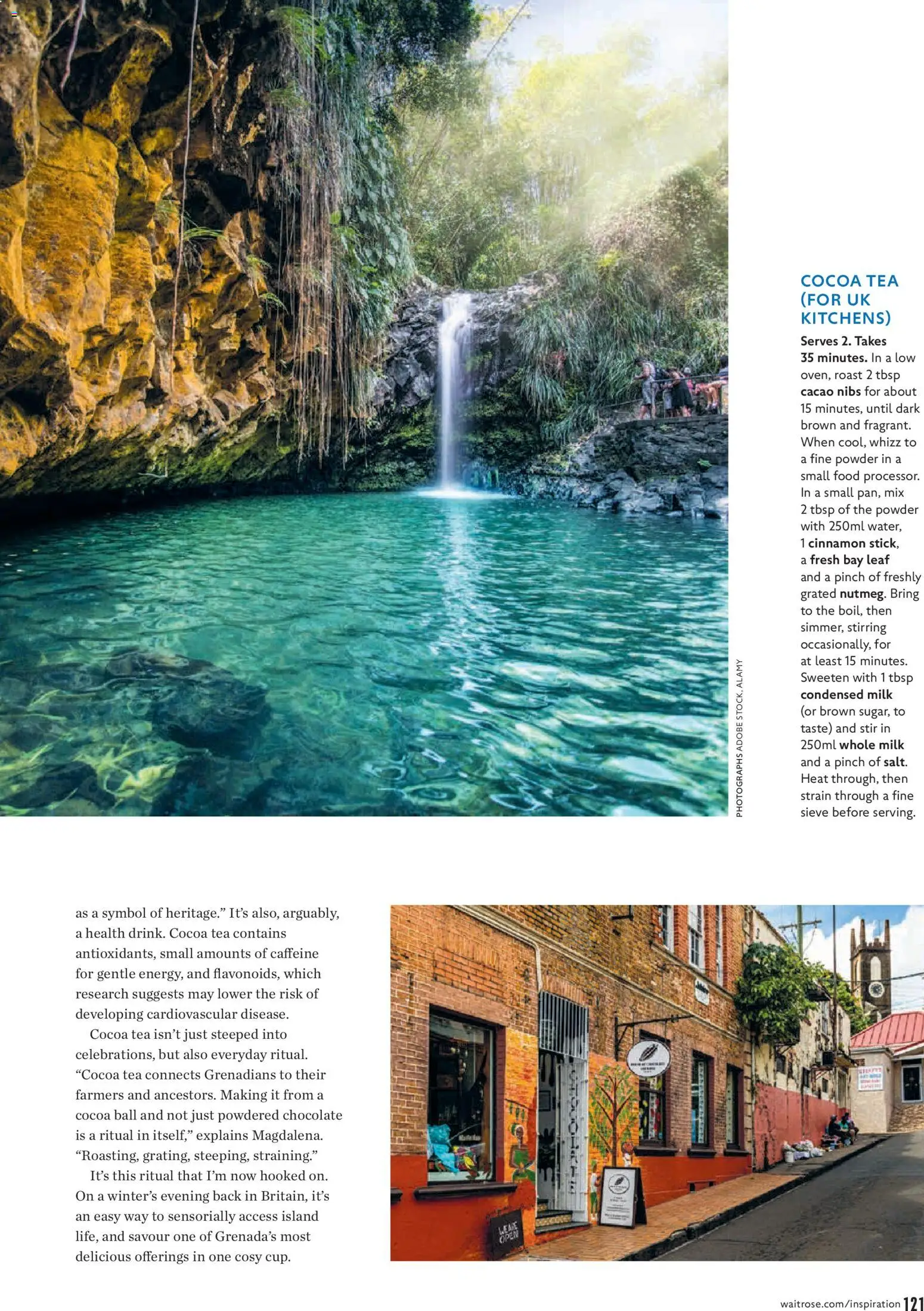 {H1} | Page: 121 | Products: Powder, Milk, Chocolate, Tea