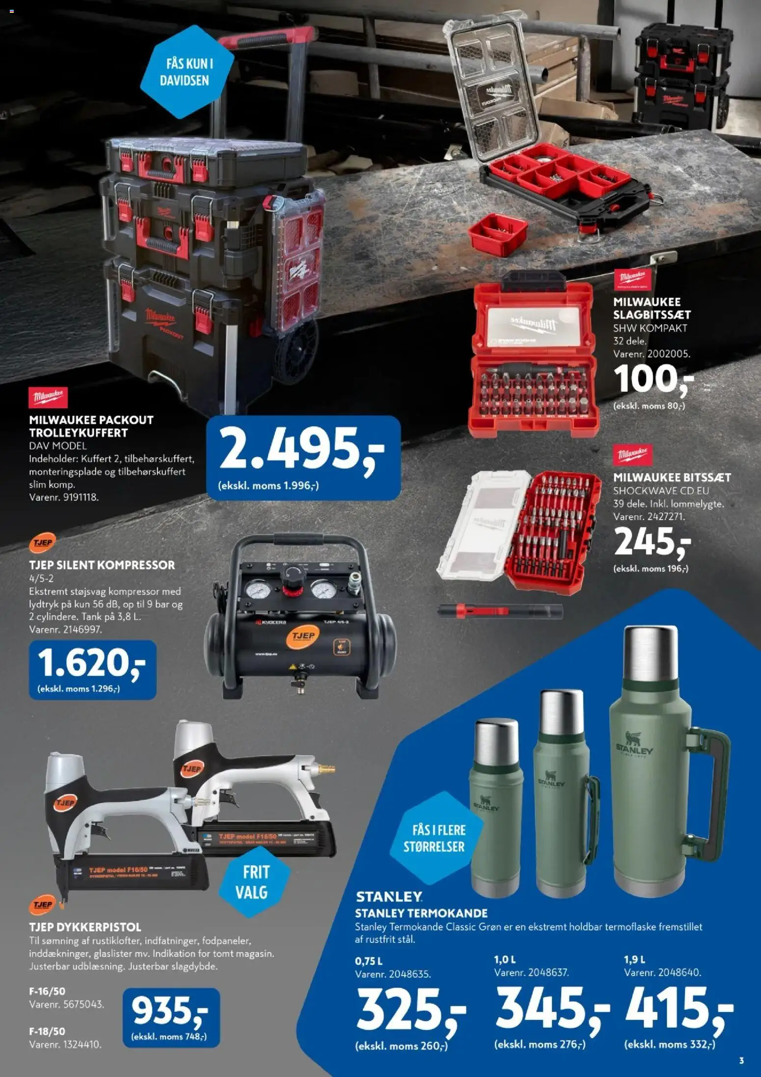 Davidsen tilbudsavis – gyldig fra 02.11.2025 | Side: 3 | Produkter: Kuffert