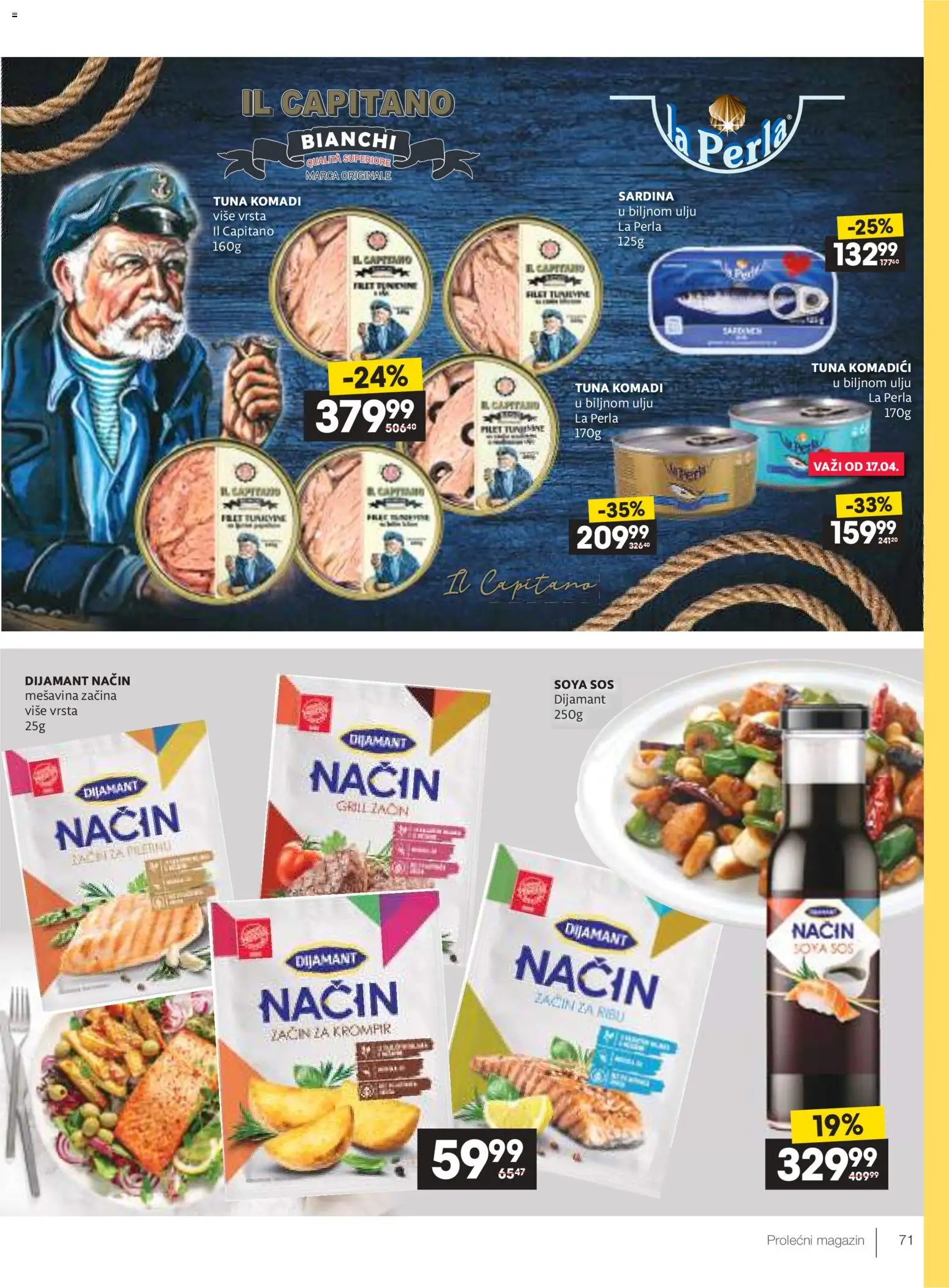 Roda katalog - važi od 09.04.2026 | Strana: 71 | Proizvode: Sos, Sardina