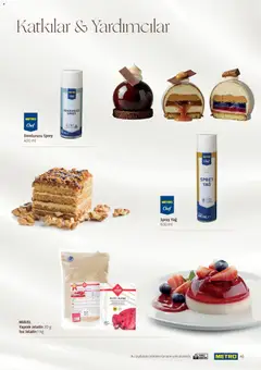 06.04.2026 tarihinden itibaren geçerli olan Metro kataloğu önizlemesi | Sayfa: 45 | Ürünler: Yağ, Dondurucu