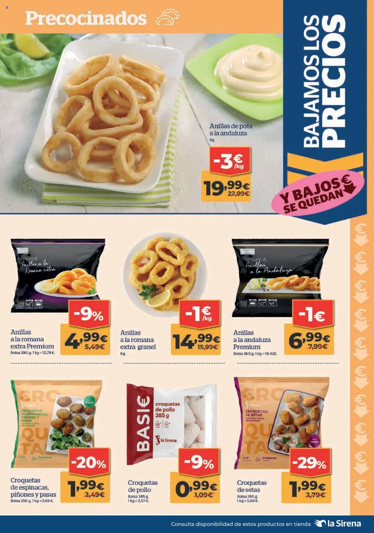 La Sirena - Folleto │ válido desde el 08.05.2025 | Página: 3 | Productos: Bolsa, Croquetas