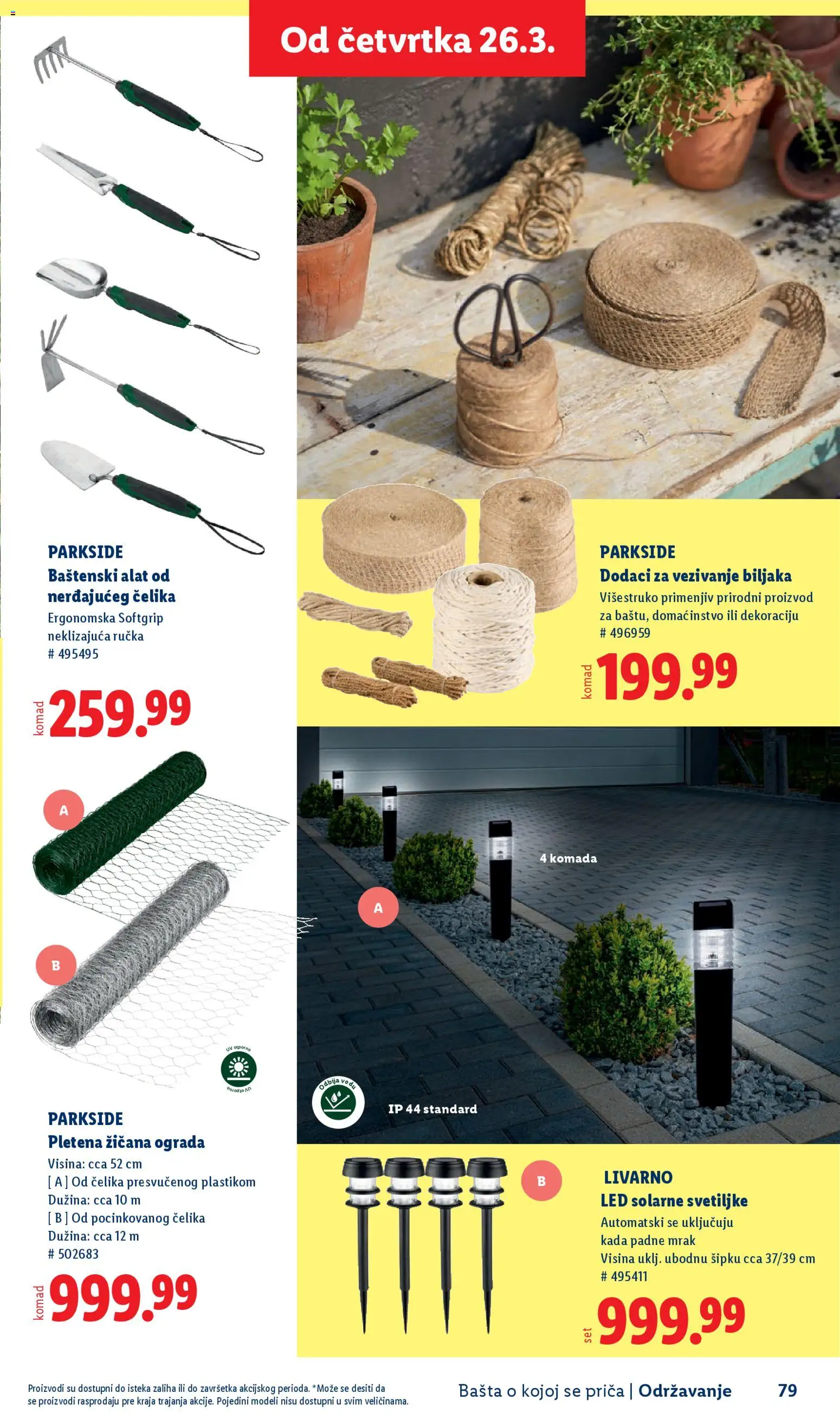 Lidl katalog - važi od 26.02.2026 | Strana: 79 | Proizvode: Parkside