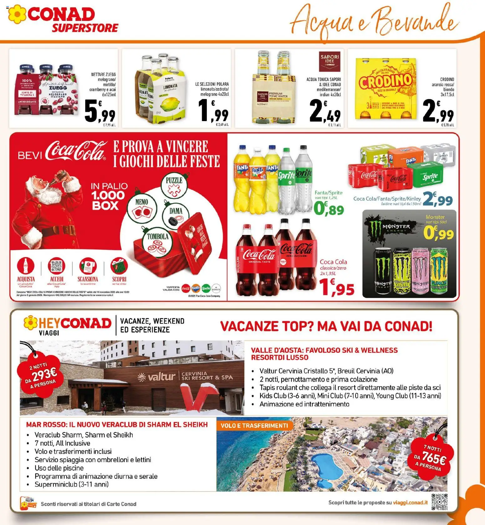 Volantino Conad del 19.11.2025 | Pagina: 17 | Prodotti: Top, The, Arancia, Coca Cola