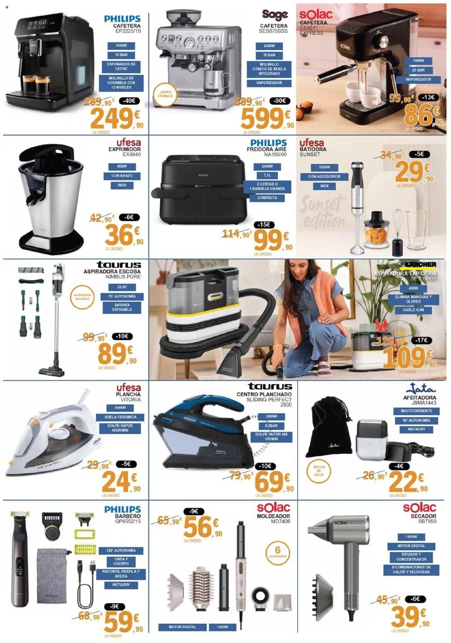 E.Leclerc - Black Friday │ válido desde el 03.11.2025 | Página: 4 | Productos: Leche, Cafetera, Plancha, Exprimidor