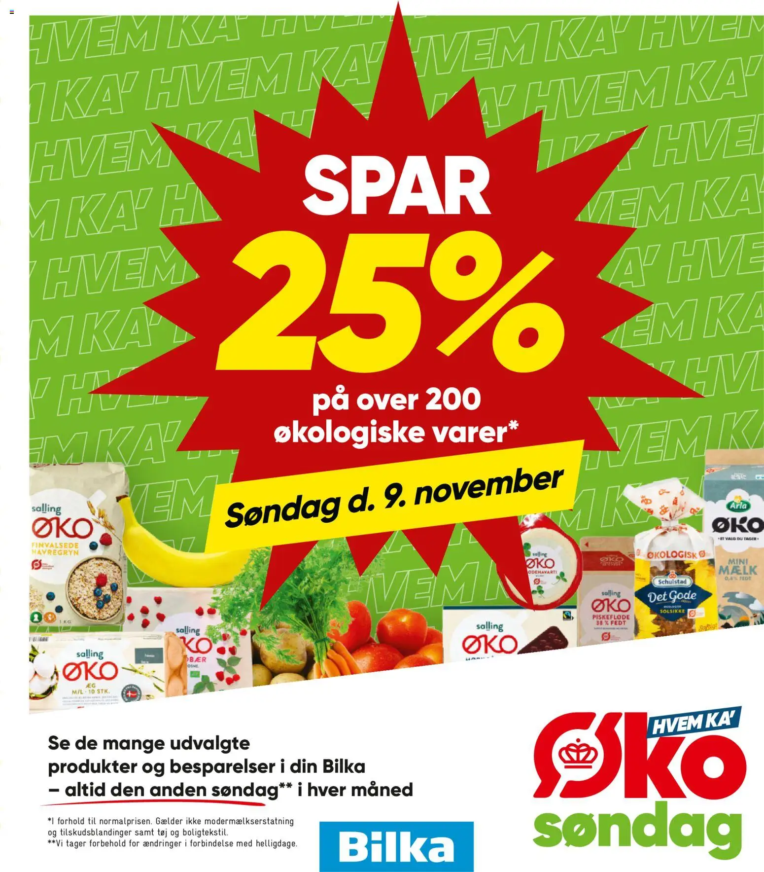 Bilka tilbudsavis – gyldig fra 07.11.2025 | Side: 11 | Produkter: Mælk, Havregryn, Tøj