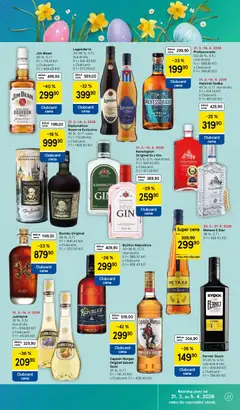 Náhled letáku Fernet Stock, 27-35 %, 0.5 l,, vybrané druhy, (1 l = 409.80 Kč), s Clubcard:, (1 l = 299,80 Kč) od 31.03.2026 | Strana: 21