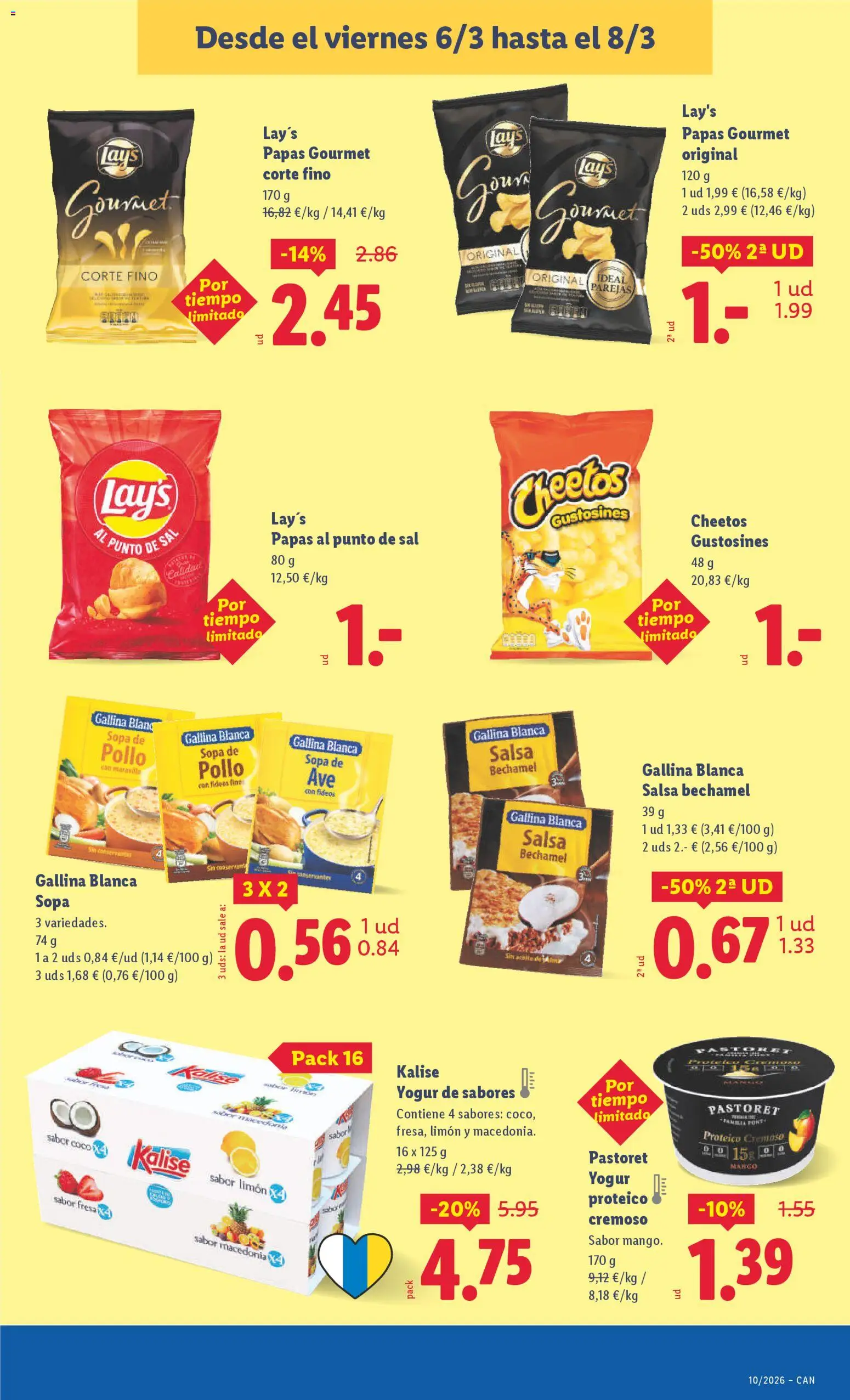 Lidl folleto │ válido desde el 02.03.2026 | Página: 45 | Productos: Yogur, Aceite, Τυρόπιτα, Ρούτερ