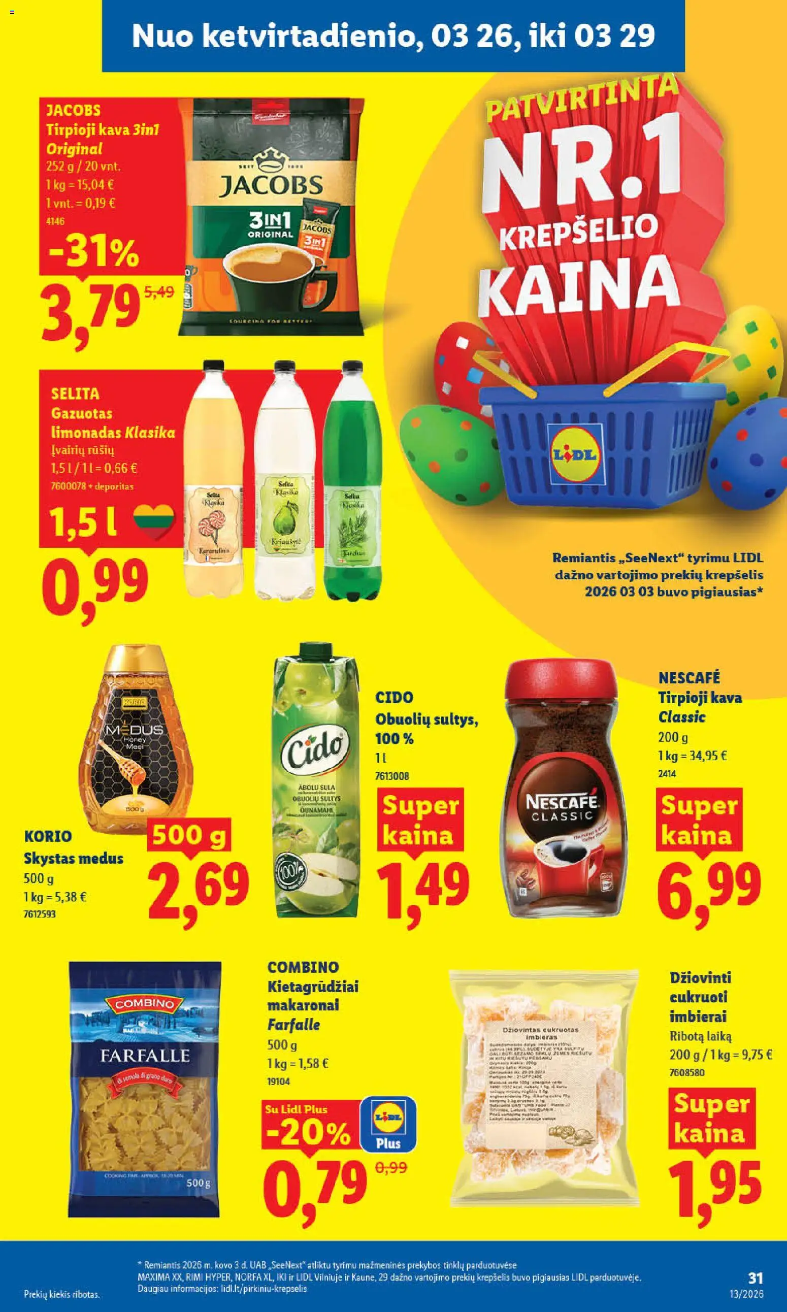 LIDL akcijos nuo 23.03.2026 | Puslapis: 25