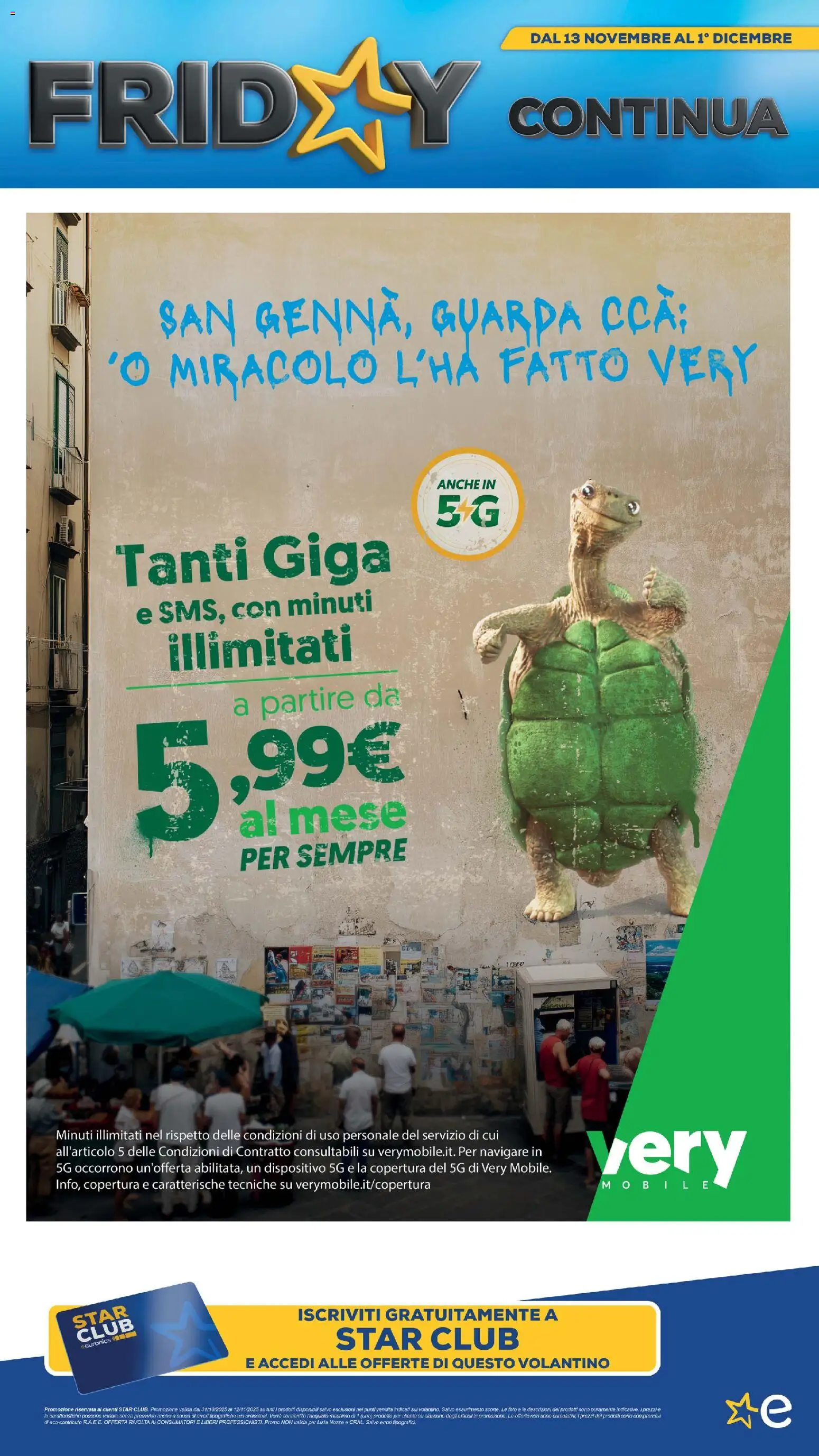 Volantino Euronics del 13.11.2025 | Pagina: 538 | Prodotti: Mobile, Lima