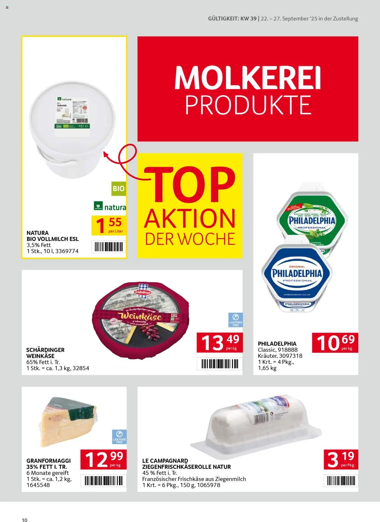 Transgourmet Zustellaktion gültig ab 22.09.2025 | Seite: 10