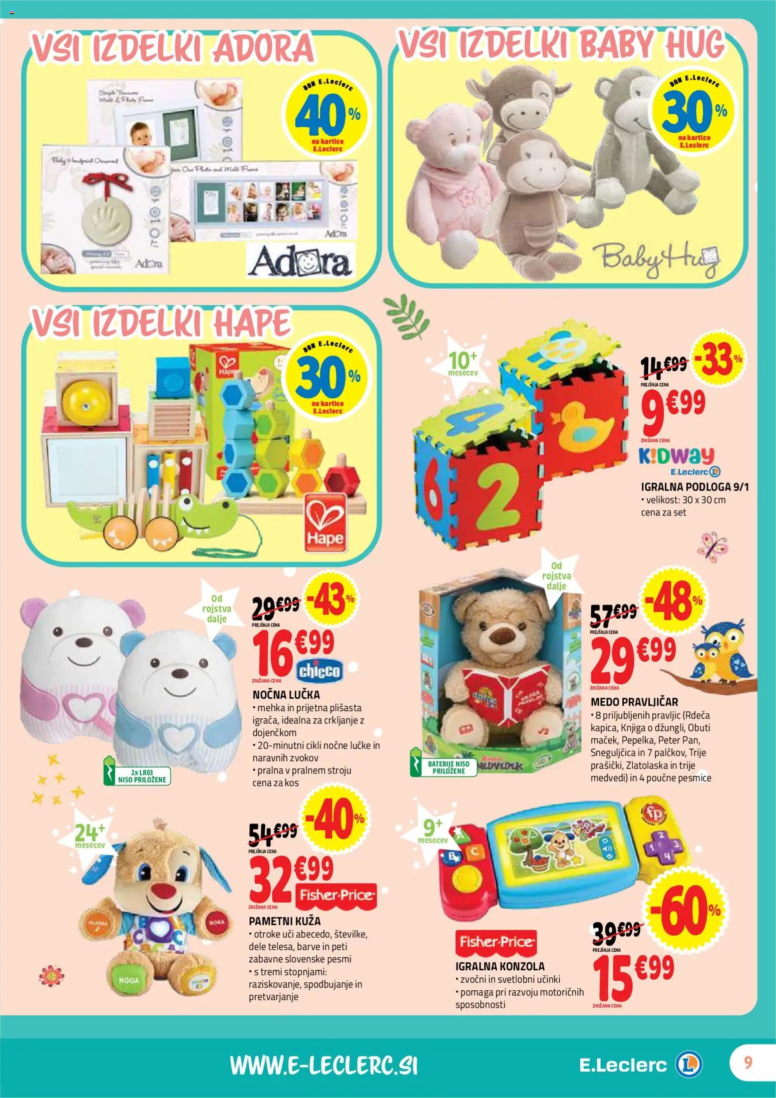 Novi E.leclerc katalog ponudbe – veljaven od 15.04.2026 | Stran: 9