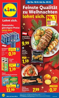 Lidl Flugblatt - Fohnsdorf, Neunkirchen, Graz ab 18.12.2025 gültig