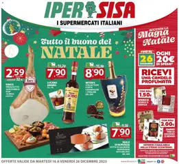 Anteprima del volantino SISA Iper Crotone catalogo valido a partire dal 16.12.2025