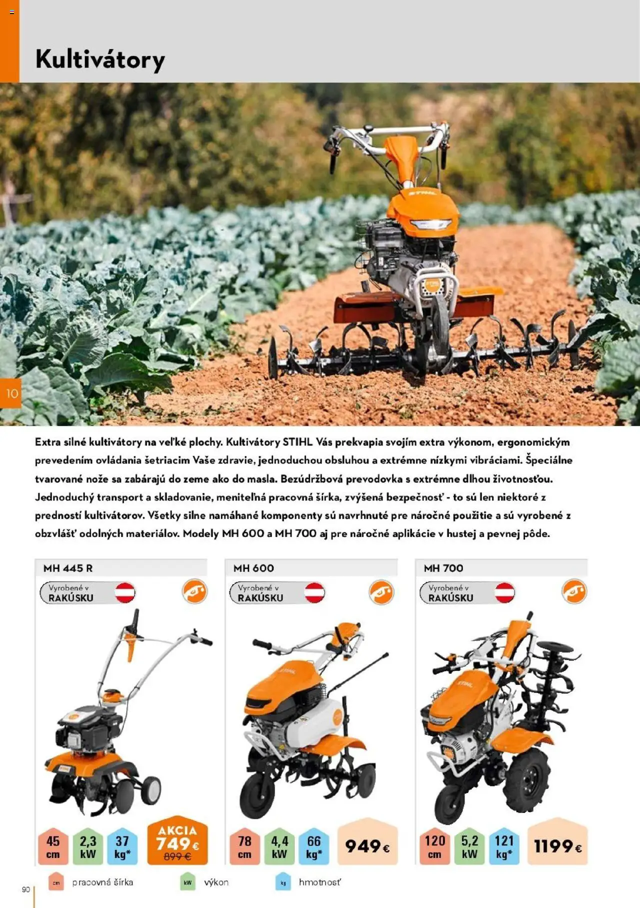Nové STIHL akcie – leták je platný od 01.04.2025 | Strana: 90