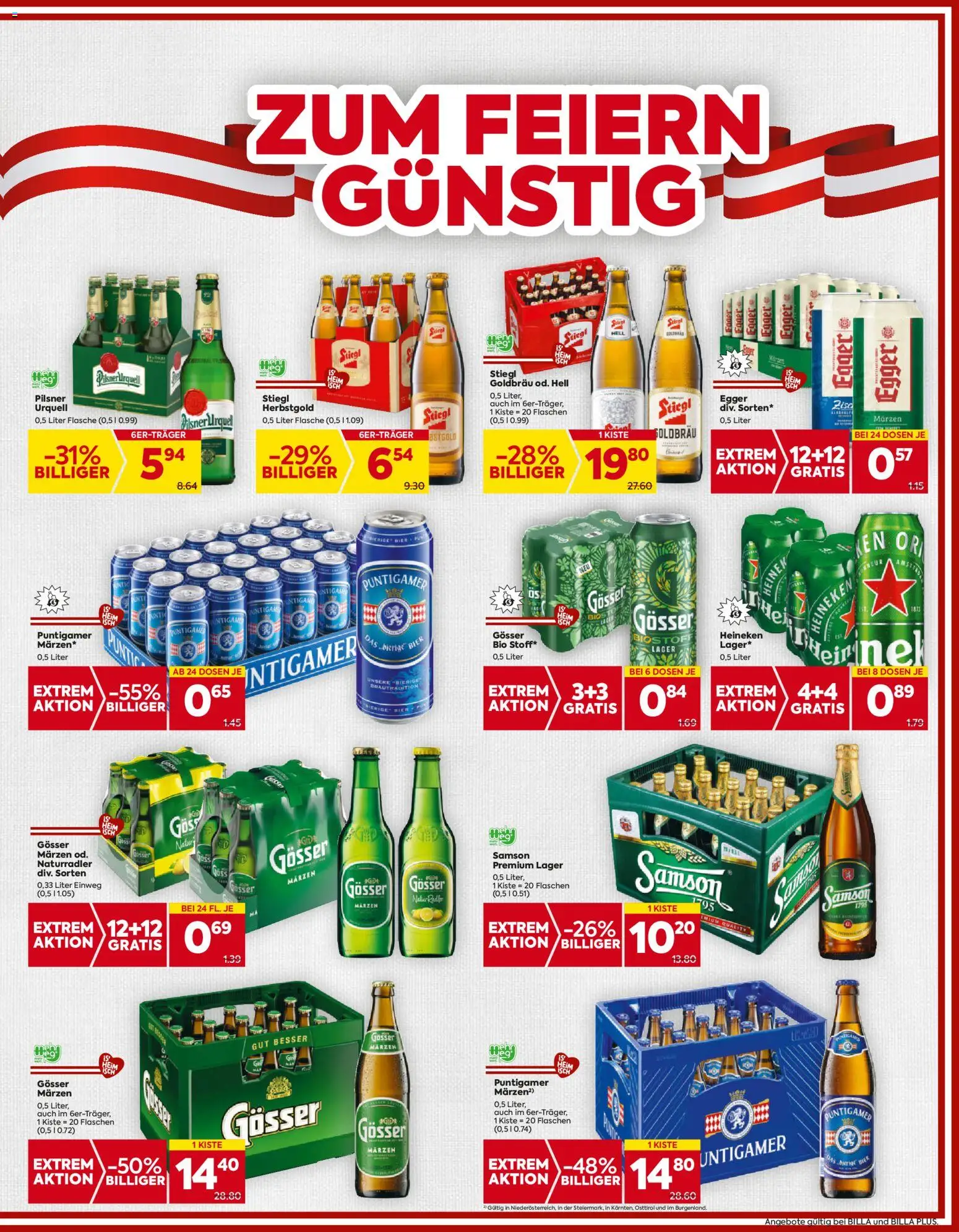 Billa Flugblatt - Niederösterreich gültig ab 23.10.2025 | Seite: 15 | Produkte: Bier