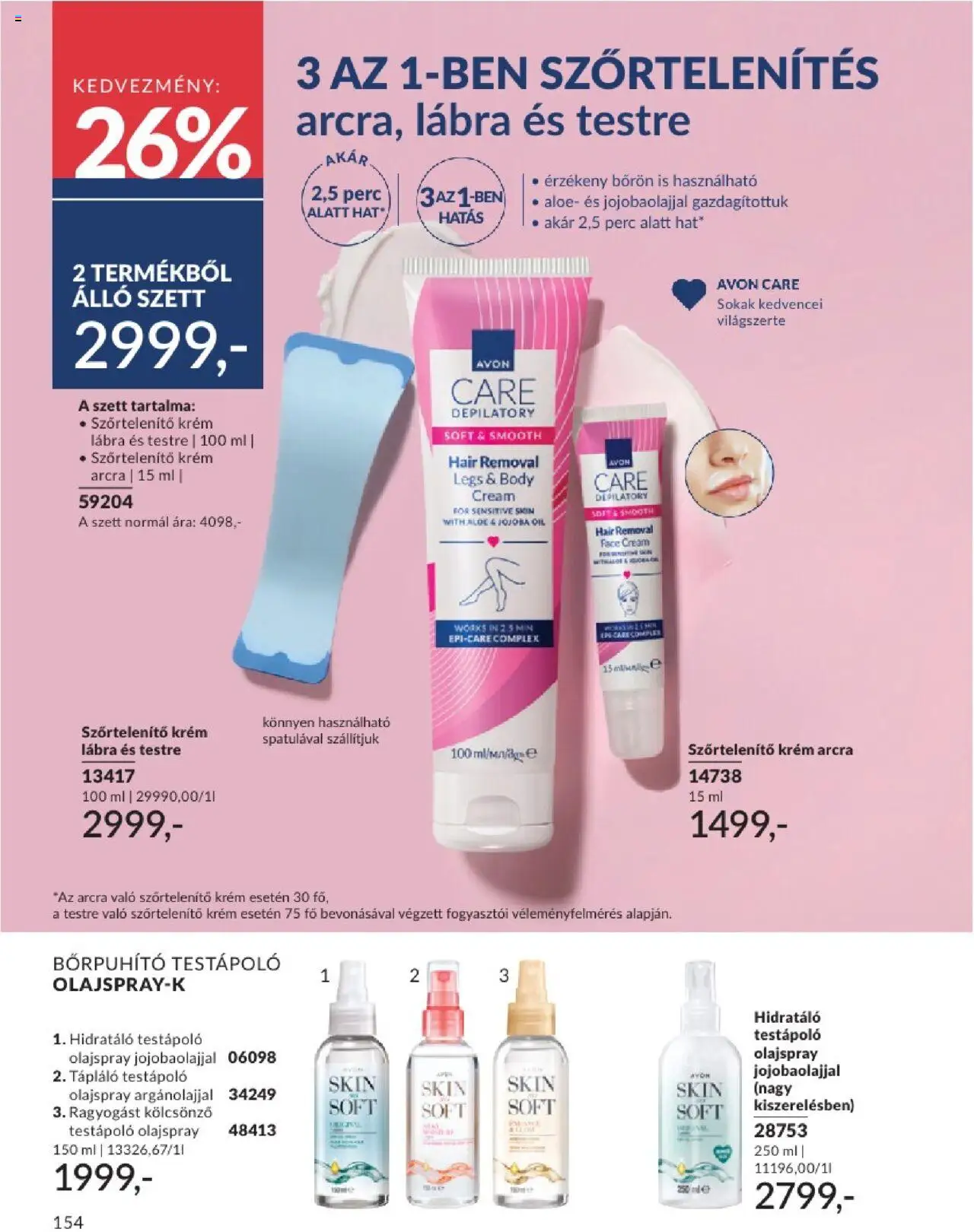 Avon akciós ujság - amely érvényes a következő dátumtól: 01.08.2025 | Oldal: 153