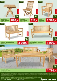 Náhled letáku ASKO nábytek leták - Zahradní nábytek 2025 od 19.06.2025 | Strana: 11 | Produkty: Nábytek, Stolek, Stůl, Židle