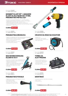 Katalog Tokić - Pregled kataloga iz trgovine Tokić, vrijedi od 08.09.2025 | Stranica: 27