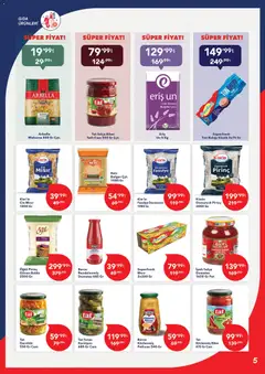 13.11.2025 tarihinden itibaren geçerli olan Kim Market kataloğu önizlemesi | Sayfa: 5 | Ürünler: Domates, Makarna, Patlıcan, Mısır