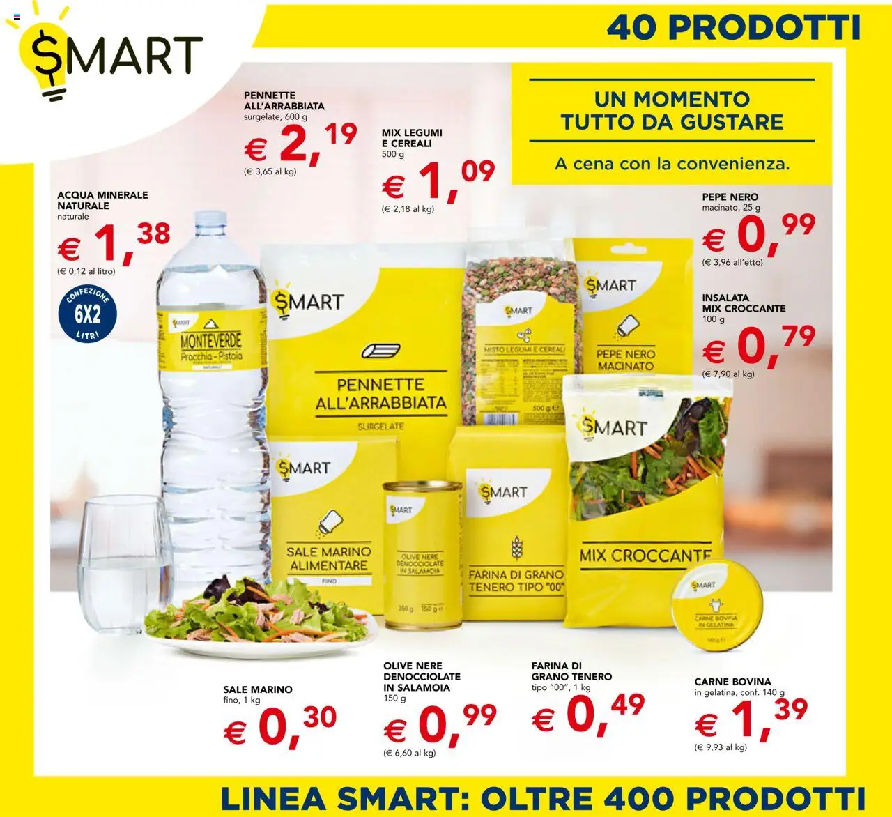 Volantino Esselunga S del 26.06.2025 | Pagina: 6 | Prodotti: Cereali, Insalata, Sale, Olive