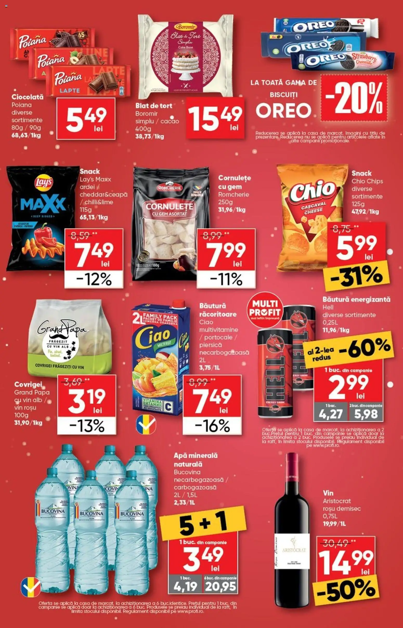 Noul catalog Profi – valabil de la 10.12.2025 | Pagină: 7 | Produse: Piersică, Cașcaval, Covrigei, Gem