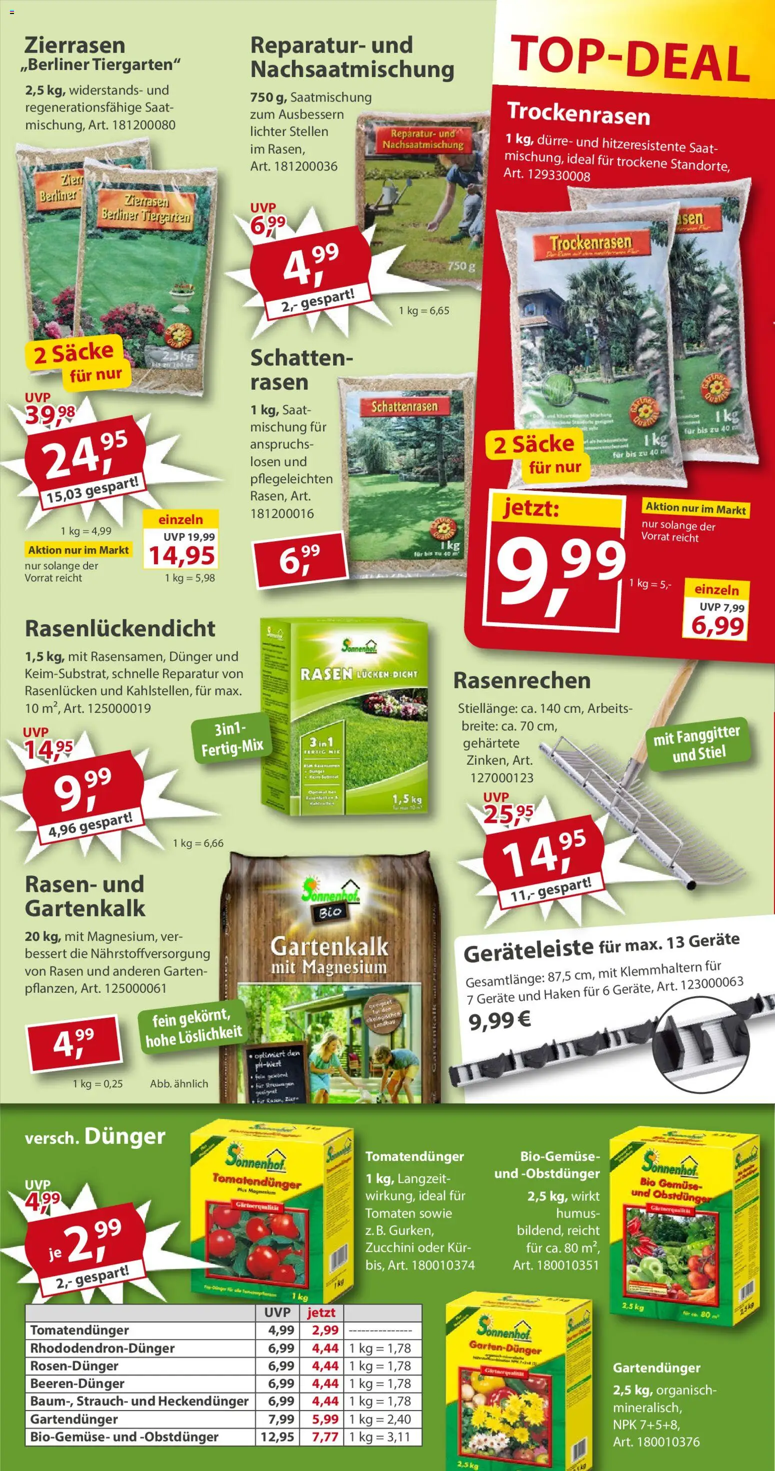 Sonderpreis Baumarkt Prospekt 	 – gültig ab 28.03.2026 | Seite: 6 | Produkte: Berliner, Tomaten, Gemüse, Zucchini